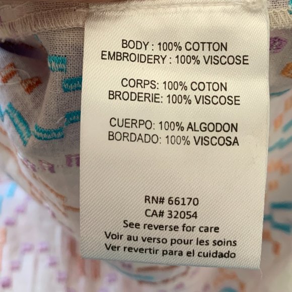 Anthropologie Not So Serious by Pallavi Mohan Abstract Embroidered Mini Dress - Picture 11 of 11